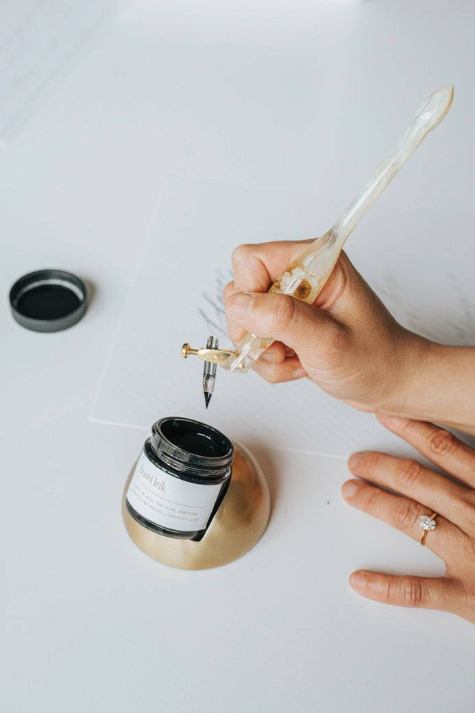 Modern Calligraphy Tilted Inkwell