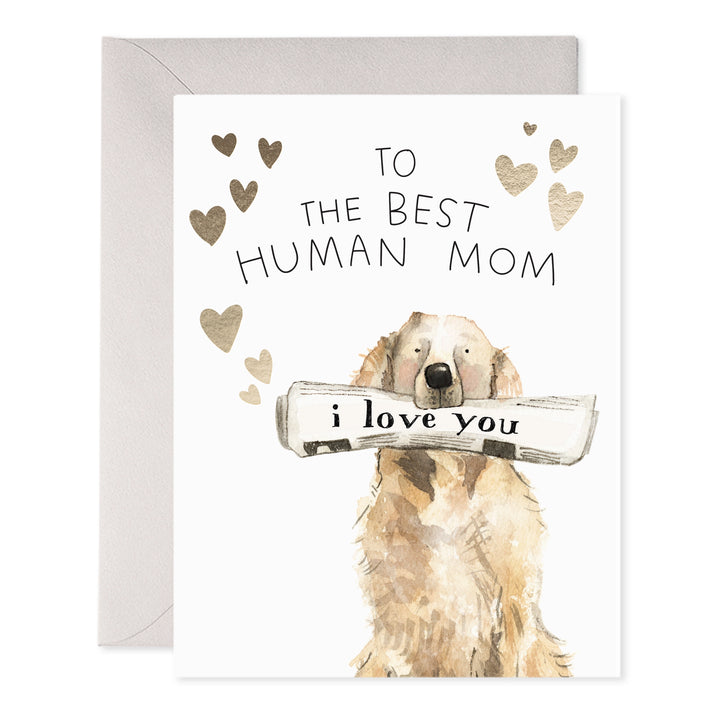 Best Human Mom | Greeting Card