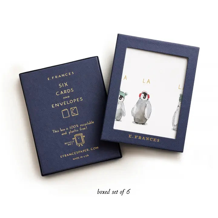 Cozy Penguins | Holiday Card