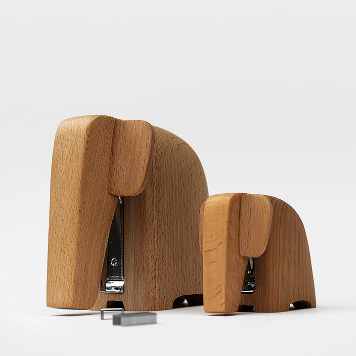 Wooden Elephant Staplers