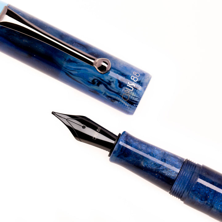 Sapphire Demonstrator Fountain Pen