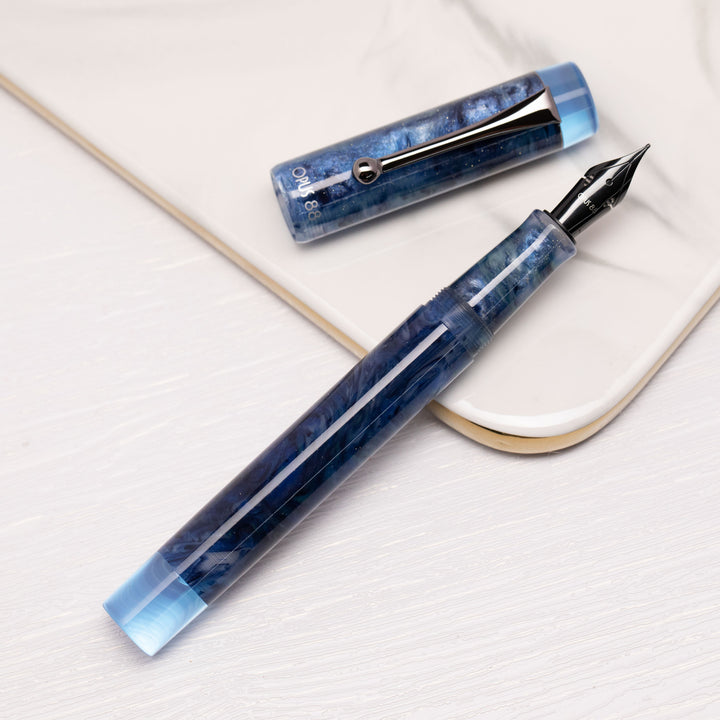 Sapphire Demonstrator Fountain Pen