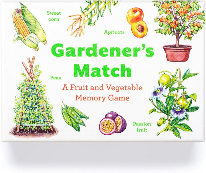 Gardener's Match | A Fruit and Vegetable Memory Game