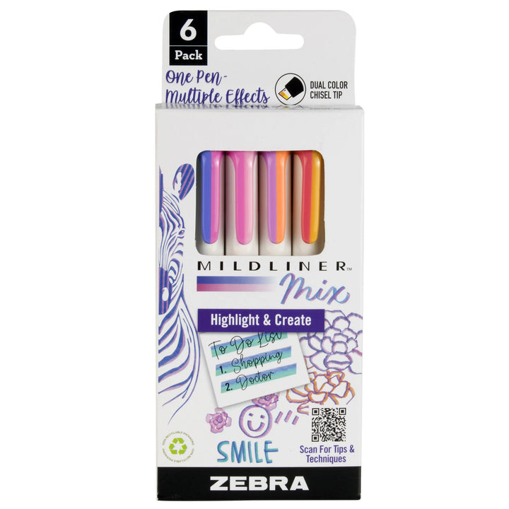 Mildliner MIX Dual Color Highlighter Set