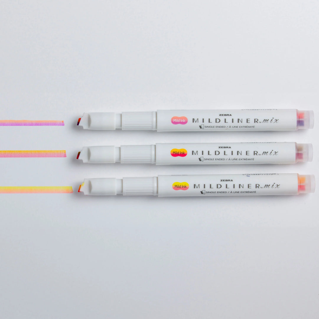 Mildliner MIX Dual Color Highlighter Set