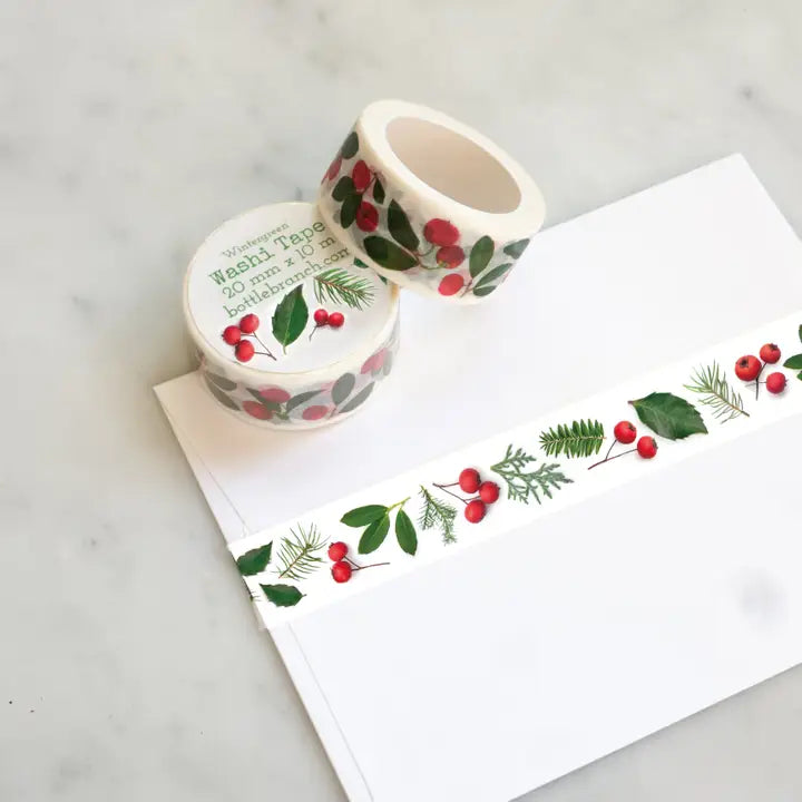 Evergreens & Berries | Washi Tape