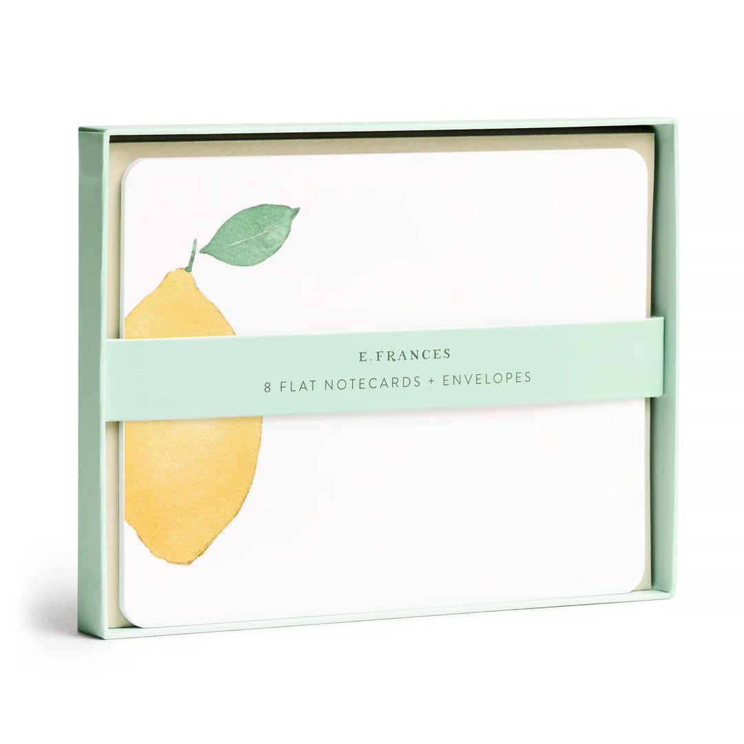 Lemon | 8 Flat Card Set