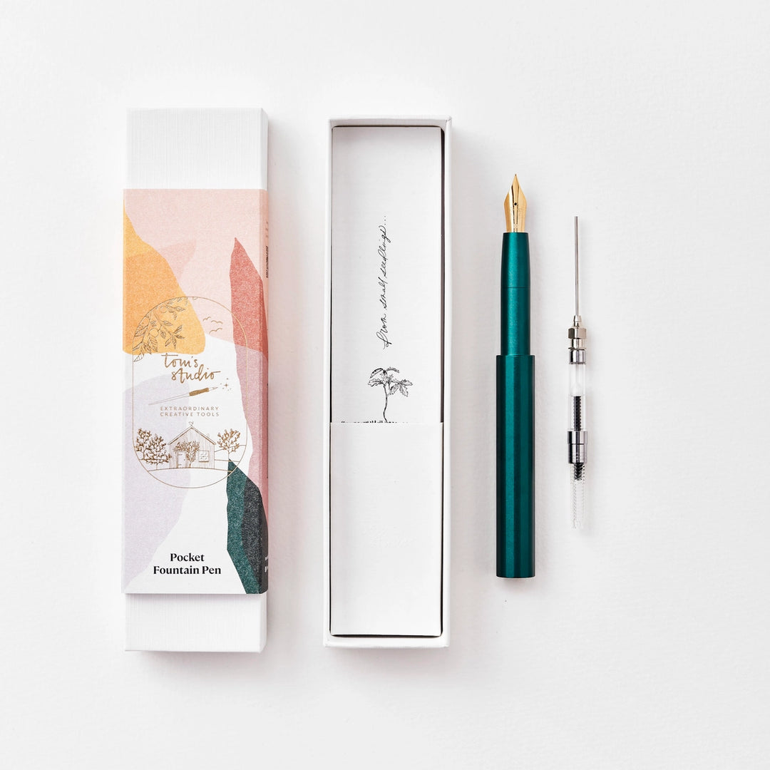 The Studio Pocket Fountain Pen 2.0 | Ivy