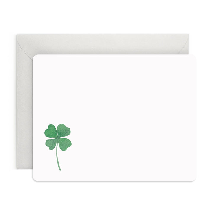 Shamrock Clover | 8 Flat Card Set