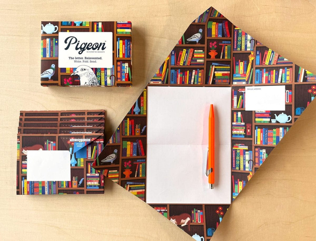 Bookstore Pigeons Folded Origami Lettering Set