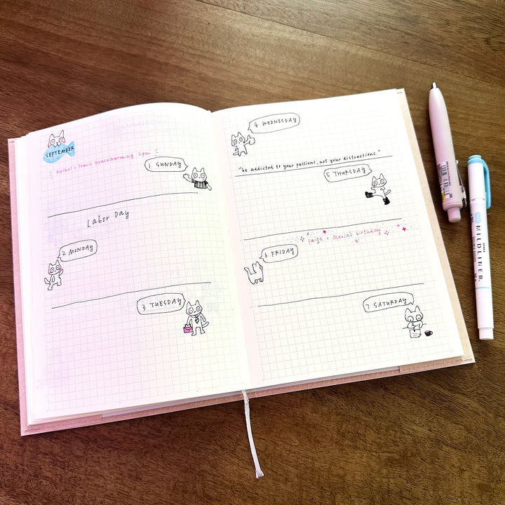 Mindful Bullet Journaling + Illustration Techniques