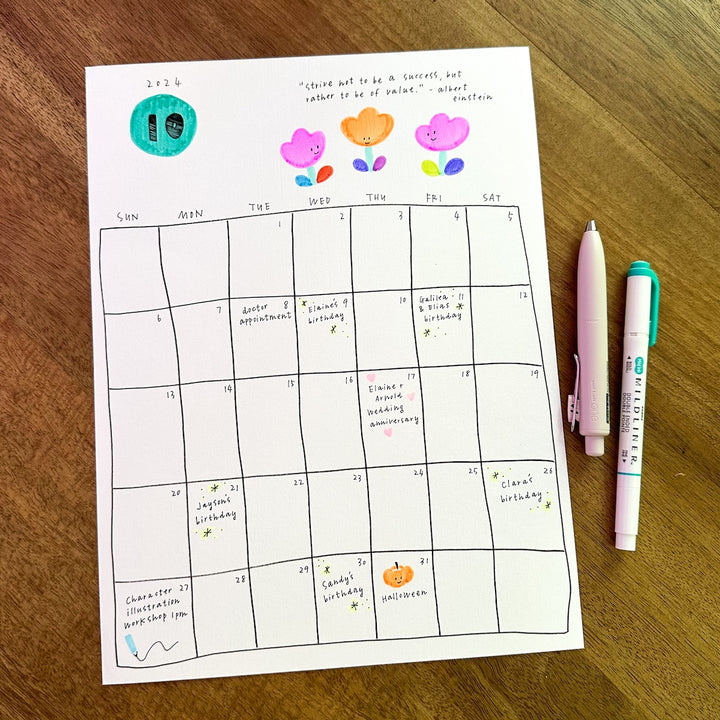 Mindful Bullet Journaling + Illustration Techniques