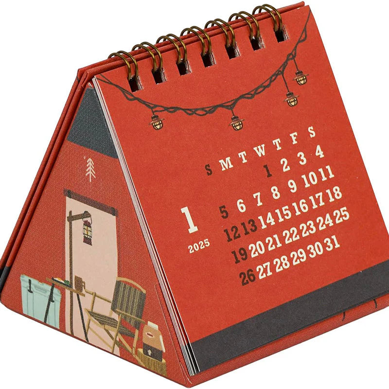 2025 Mini Desk Calendar | Life Tent