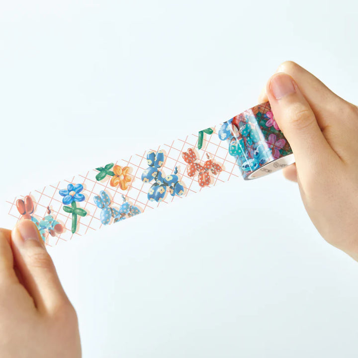 Metallic Galaxy Soda Transparent Masking Tape