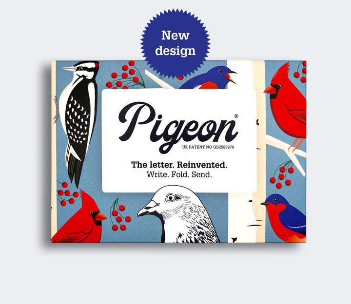 Carnival of Colour Pigeons Folded Origami Lettering Set