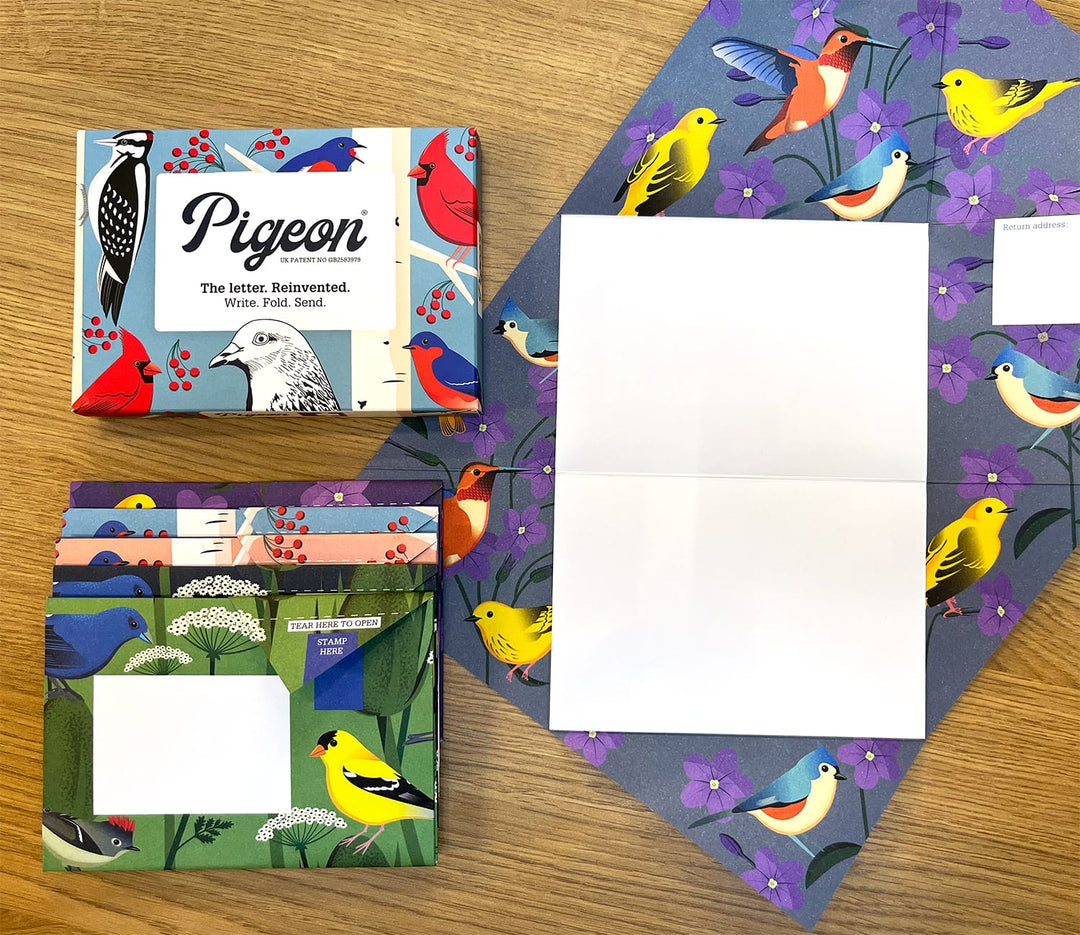 Carnival of Colour Pigeons Folded Origami Lettering Set