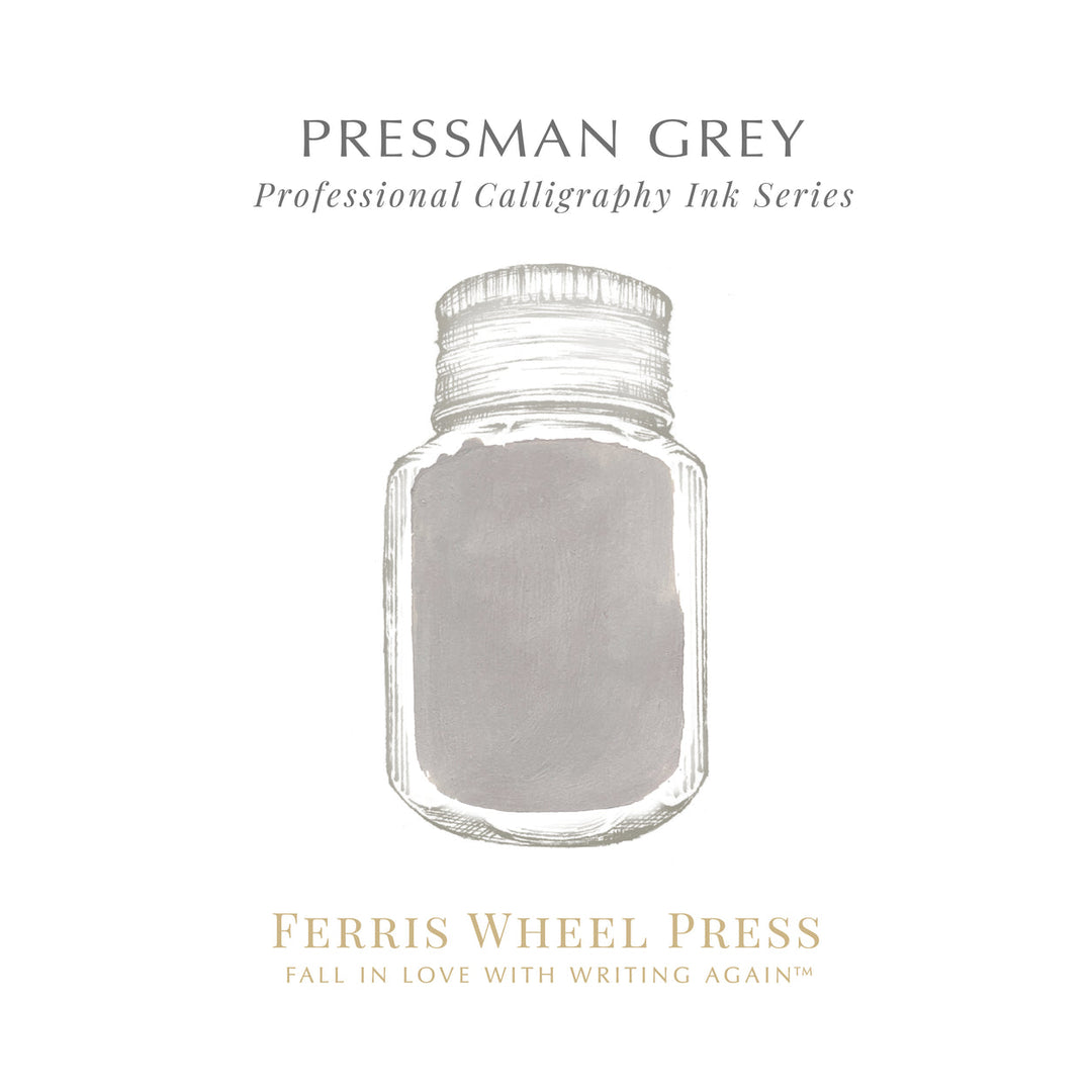 Pressman Grey | Calligraphy Ink