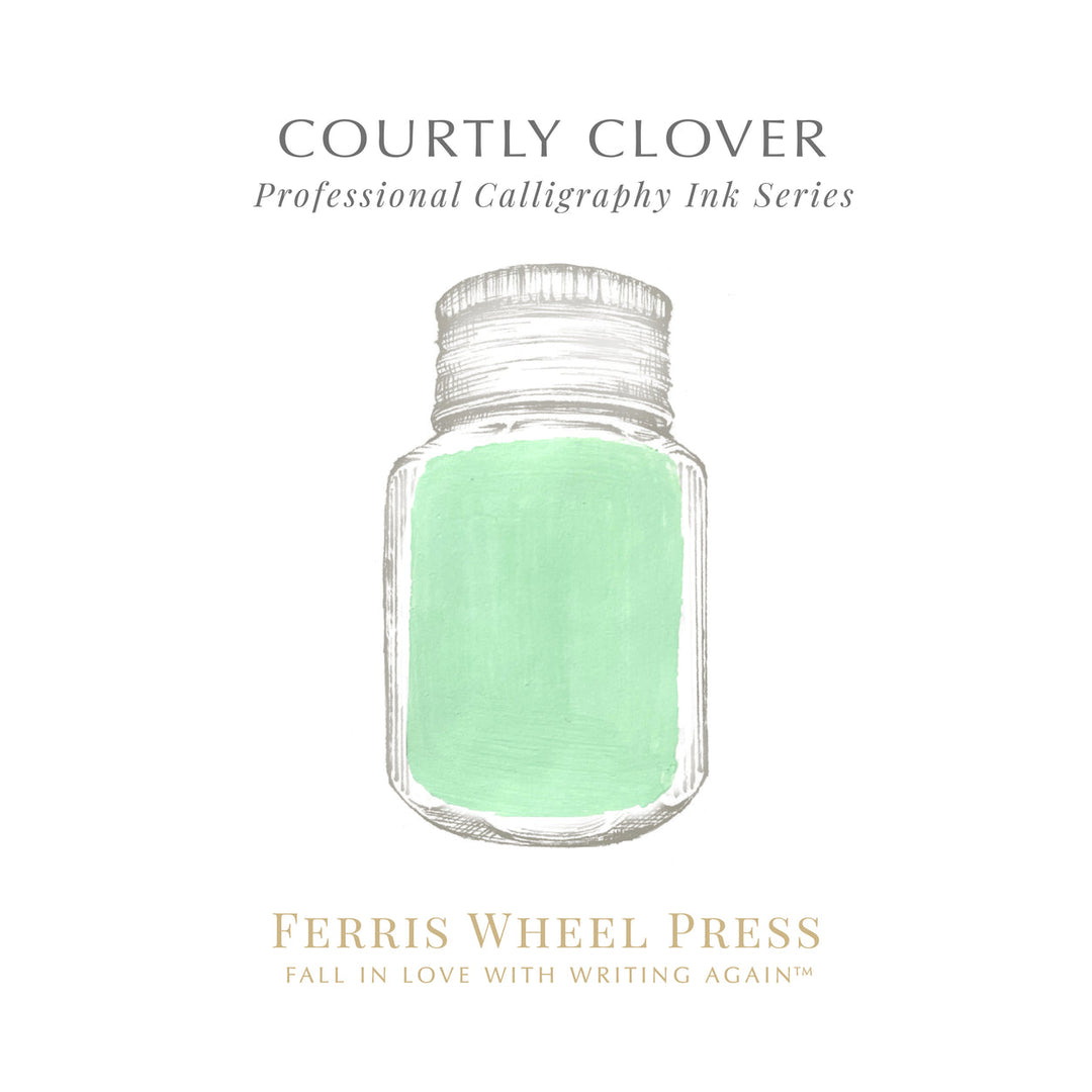 Courtly Clover | Calligraphy Ink