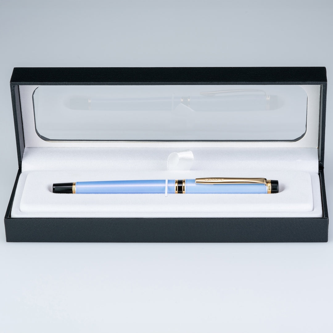 Grance Fountain Pen | Light Blue | 14k Gold Nib