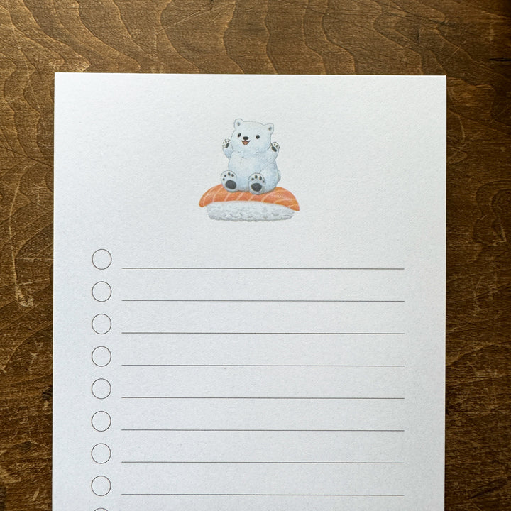 Sushi Bear | Notepad