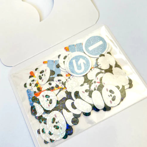 Panda Bear Sticker Set