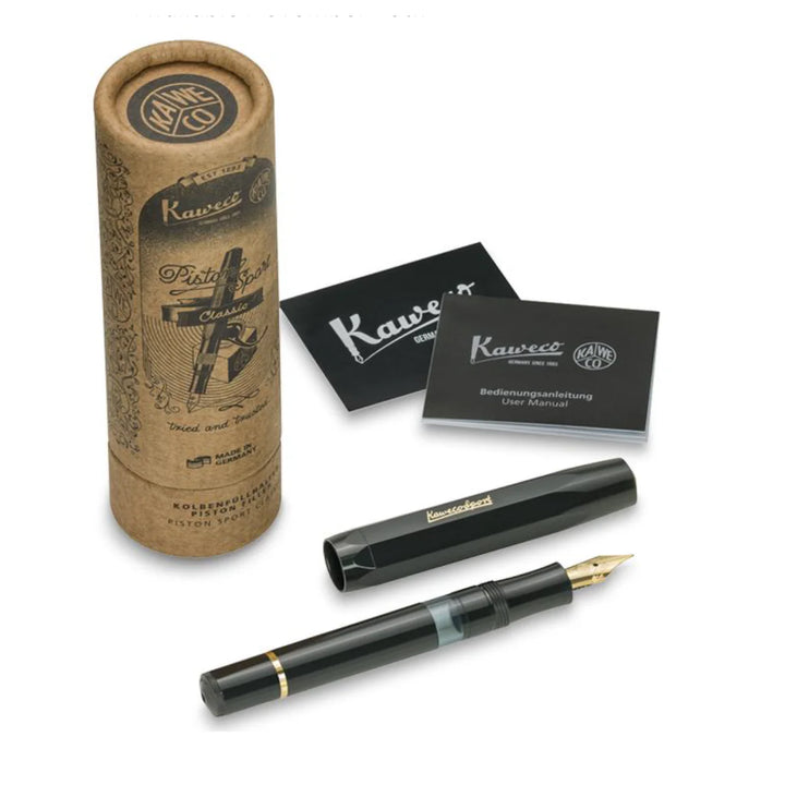 Piston Classic Sport Fountain Pen | Black