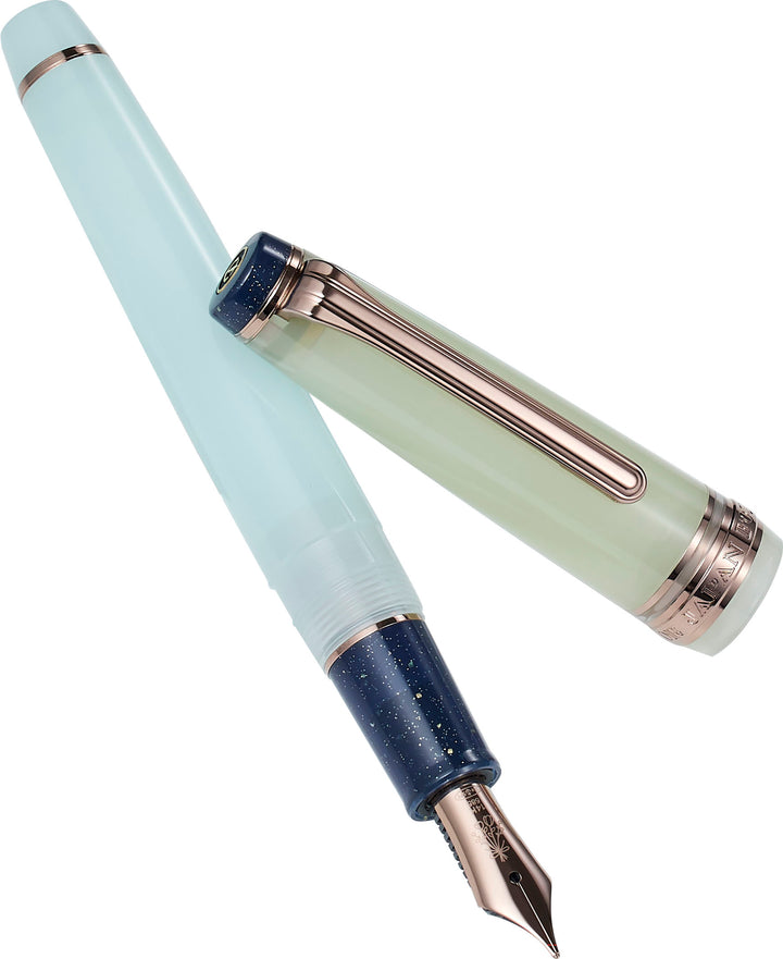 Pro Gear Slim Dried Flower Fountain Pen | Hydrangea | Limited Edition