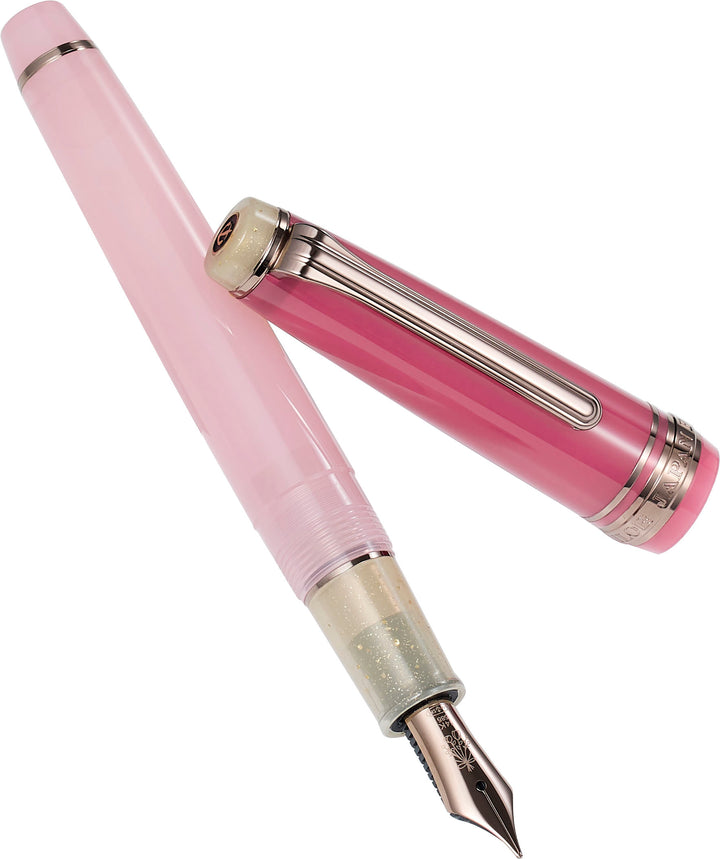 Pro Gear Slim Dried Flower Fountain Pen | Pink Rose | Limited Edition