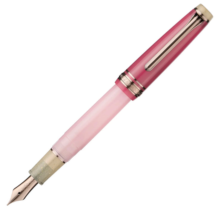 Pro Gear Slim Dried Flower Fountain Pen | Pink Rose | Limited Edition