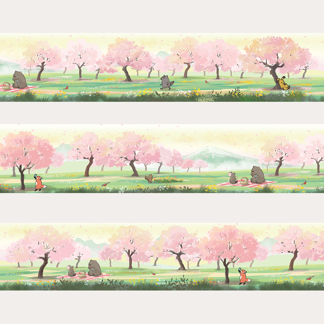 Cherry Blossom Picnic | Washi Tape