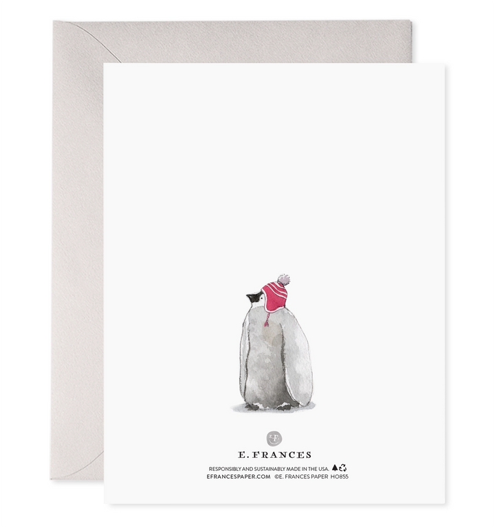 Cozy Penguins | Holiday Card