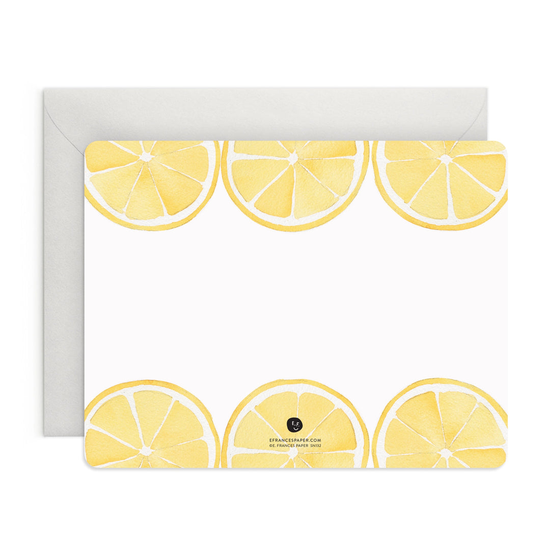 Lemon | 8 Flat Card Set