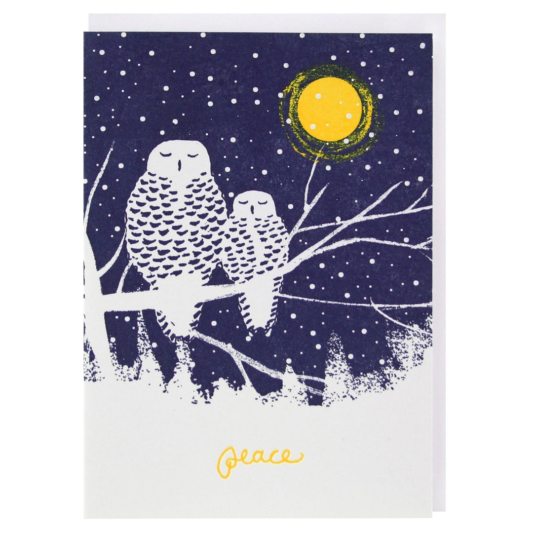 Winter Animals Greeting Card | Set of 10