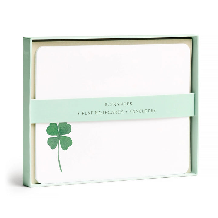 Shamrock Clover | 8 Flat Card Set