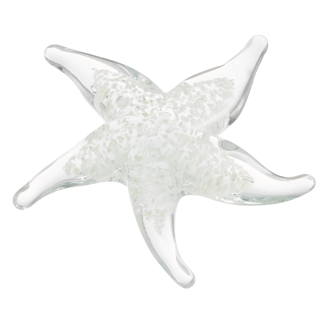 Lorelei Glow-in-The-Dark Nautical Glass Tabletop Sculpture