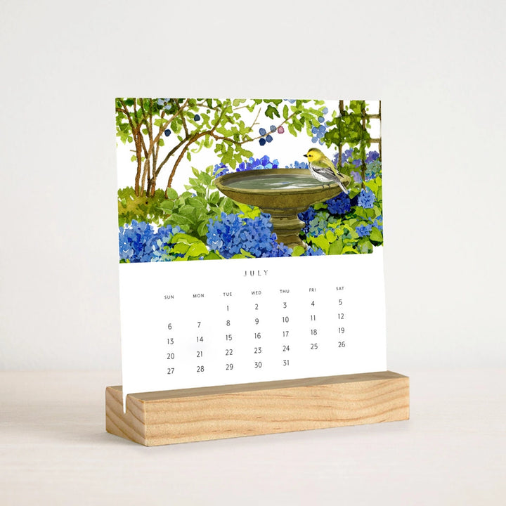 Hidden Garden | 2025 Desk Calendar