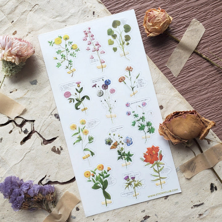 Mementos of Spring Sticker Sheet