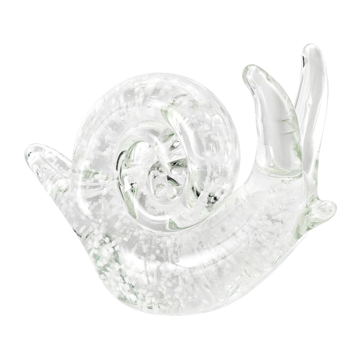 Lorelei Glow-in-The-Dark Nautical Glass Tabletop Sculpture