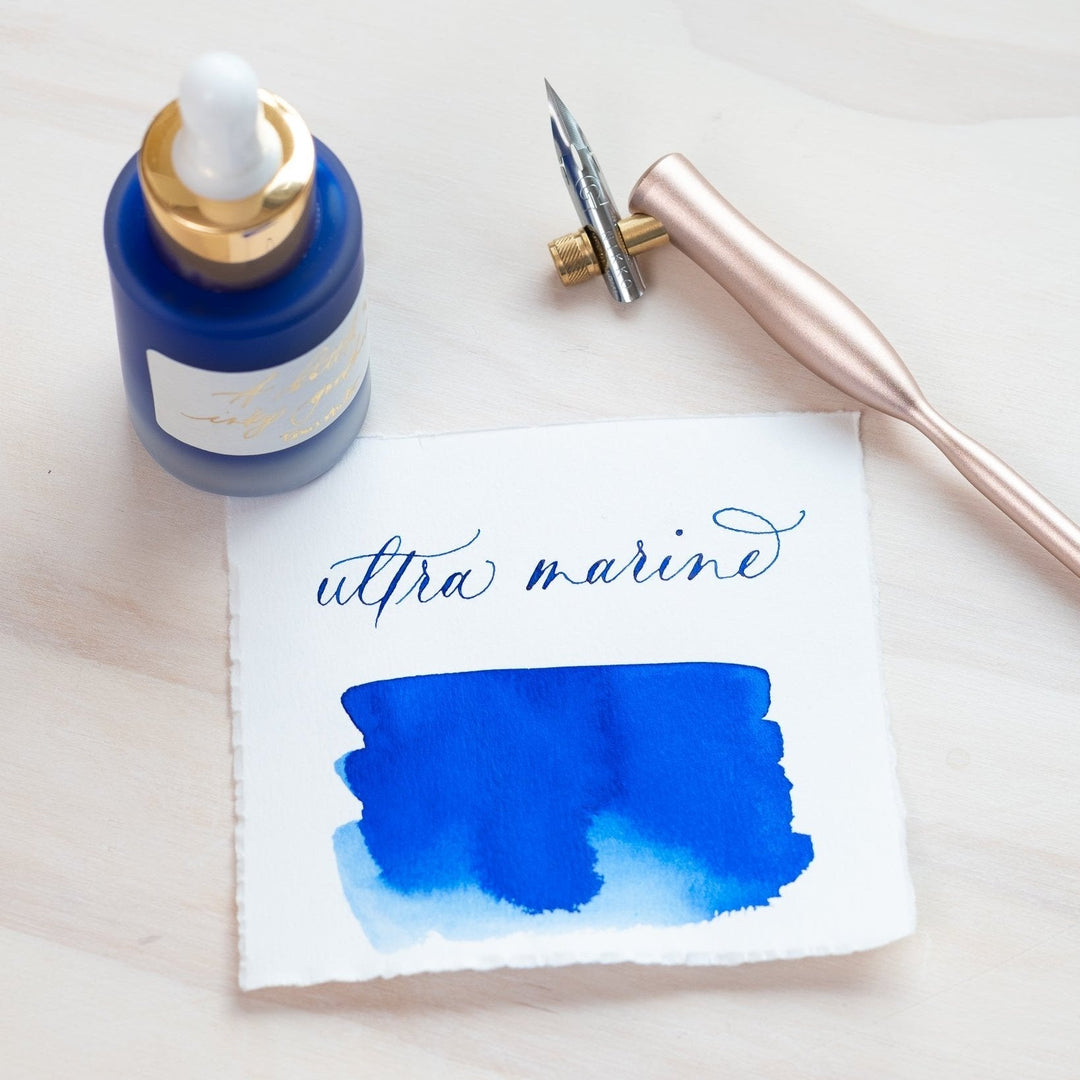 Ultra Marine Calligraphy Ink