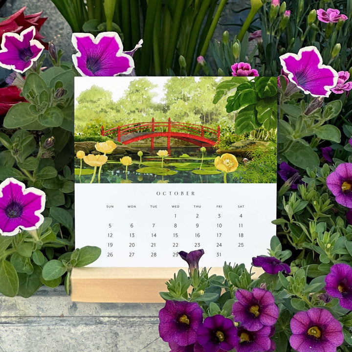 Hidden Garden | 2025 Desk Calendar