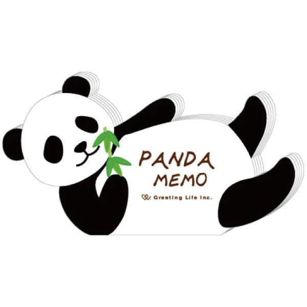 Panda Animal Die-Cut Memo Book