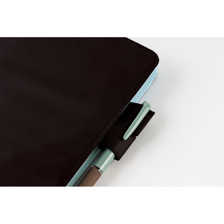 Hobonichi Techo A5 Cousin Cover | Colors: Black x Clear Blue