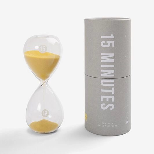 15 Minutes Hourglass