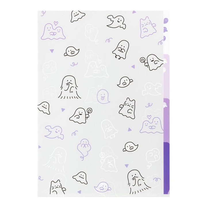 Fun Ghost 3 Pocket Clear Folder