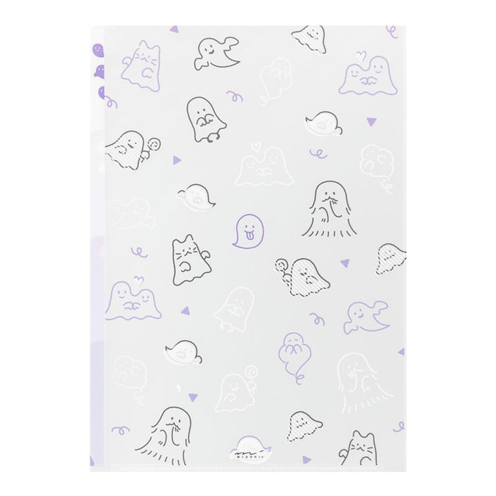 Fun Ghost 3 Pocket Clear Folder