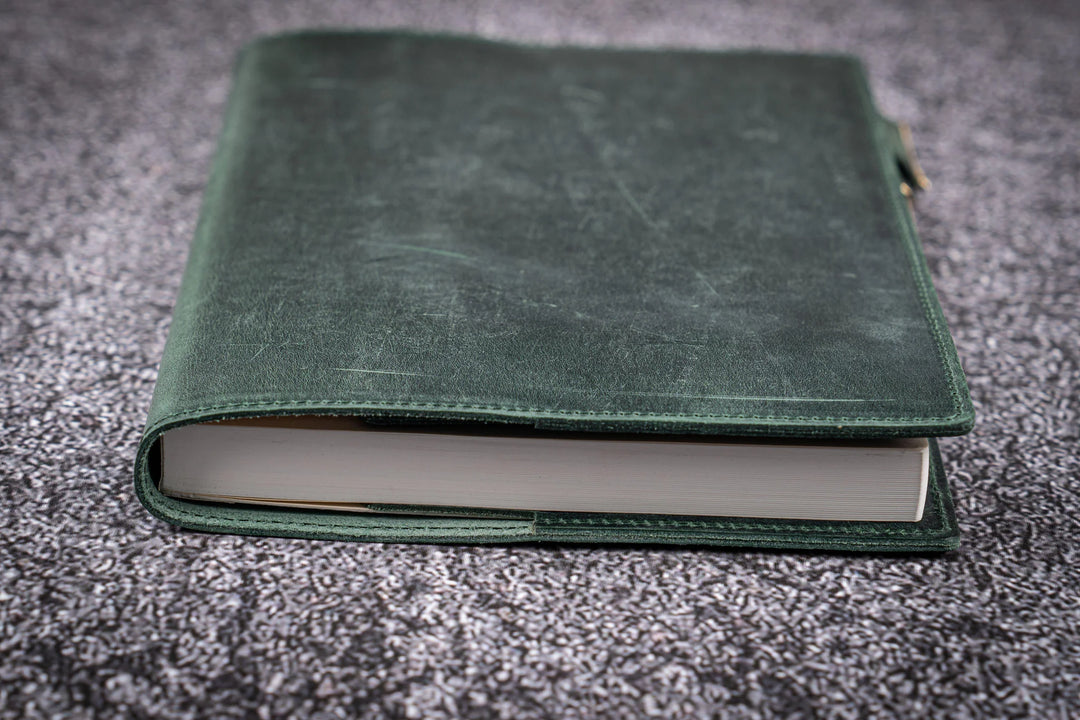 Slim Leather Cover for A5 Notebook