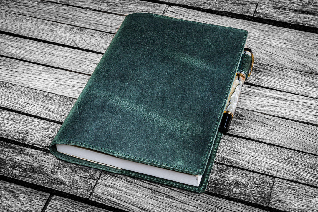 Slim Leather Cover for A5 Notebook