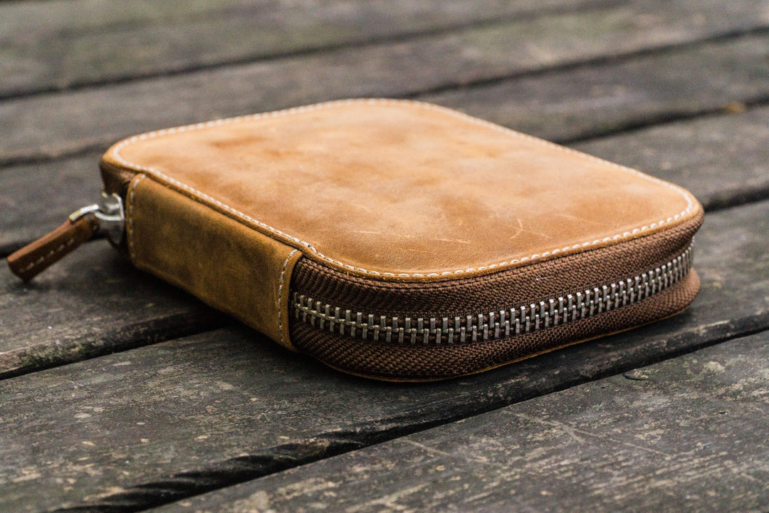 Zippered Leather Pen Case | Ten Pens