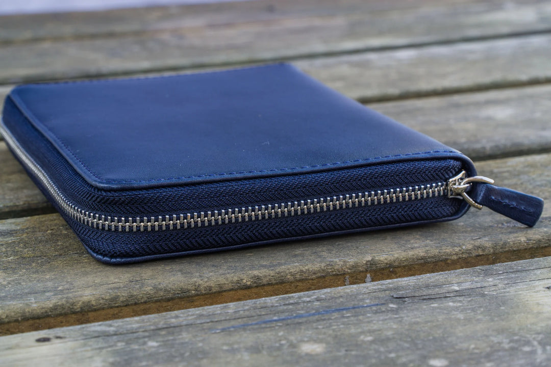 Zippered Leather Pen Case | Five Pens