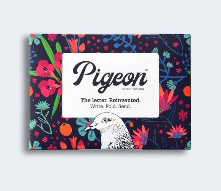 Midnight Garden Pigeons Folded Origami Lettering Set